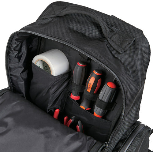 TRUSCO Construction and civil engineering site backpack KENDOSEL KDSBP-BK 1 unit