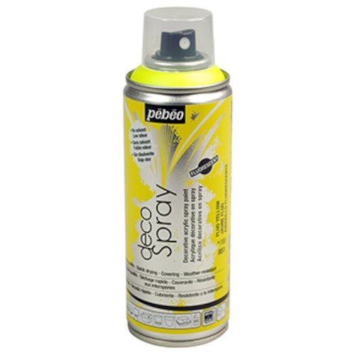 페베오 데코 스프레이 200ml 풀 레센트 형광 옐로우 093851 1 개