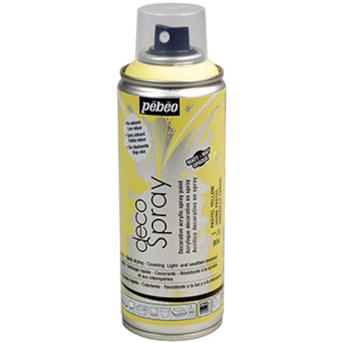 ペベオ　デコスプレー２００ｍｌ　マット色　パステルイエロー　093804　1 本