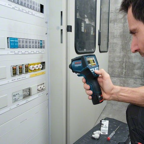 Bosch 10.8V Radiation Thermometer + Battery Charger Set GIS1000CNSET 1 S