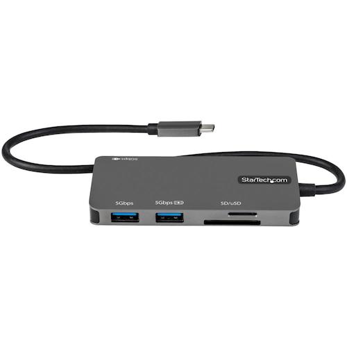 ＳｔａｒＴｅｃｈ　ドッキングステーション／ＵＳＢ−Ｃ／４Ｋ　ＨＤＭＩ／１００ＷＰＤ／ＵＳＢハブ／カードリーダー／多機能　ＵＳＢマルチハブ　DKT30CHSDPD　1 箱