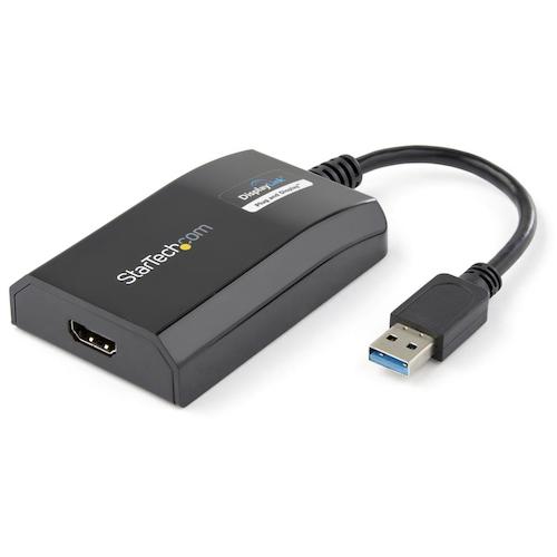 ＳｔａｒＴｅｃｈ　ディスプレイアダプター／ＵＳＢ　３．０　Ｔｙｐｅ−Ａ　−　ＨＤＭＩ／１０８０ｐ／ビデオ　変換　コンバーター　USB32HDPRO　1 箱