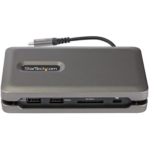 ＳｔａｒＴｅｃｈ　ドッキングステーション／ＵＳＢ−Ｃ／４Ｋ　ＨＤＭＩ／１００Ｗ／ＵＳＢハブ／イーサネット／カードリーダー／マルチハブ　DKT31CSDHPD3　1 箱