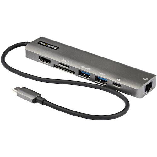 ＳｔａｒＴｅｃｈ　ドッキングステーション／ＵＳＢ−Ｃ／４Ｋ　ＨＤＭＩ／１００Ｗ／ＵＳＢハブ／イーサネット／カードリーダー／マルチハブ　DKT30CHSDPD1　1 箱