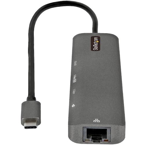 ＳｔａｒＴｅｃｈ　ドッキングステーション／ＵＳＢ−Ｃ／４Ｋ　ＨＤＭＩ／１００Ｗ／ＵＳＢハブ／イーサネット／カードリーダー／マルチハブ　DKT30CHSDPD1　1 箱
