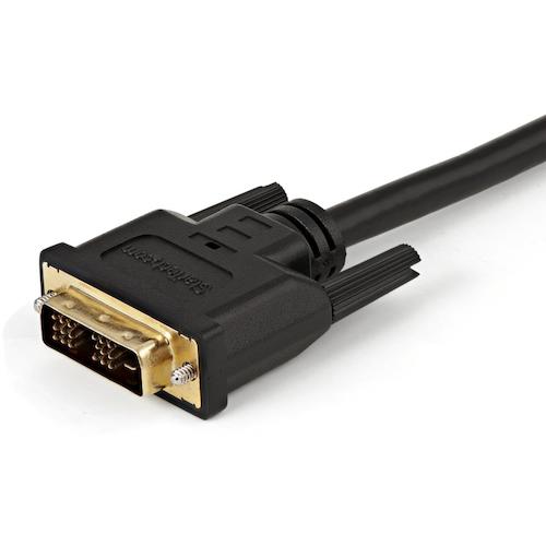 ＳｔａｒＴｅｃｈ　ディスプレイ変換ケーブル／ＨＤＭＩ　−　ＤＶＩ−Ｄ／１．５ｍ／オス−オス／モニターケーブル／ビデオコンバーター　HDDVIMM150CM　1 袋