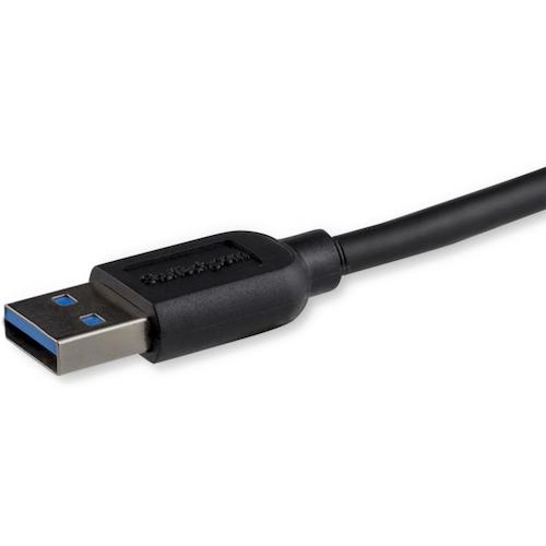 StarTech USB 3.0 케이블/50cm/Type-A-Micro-B/5Gbps/슬림 타입/마이크로 B USB3AUB50CMS 1봉