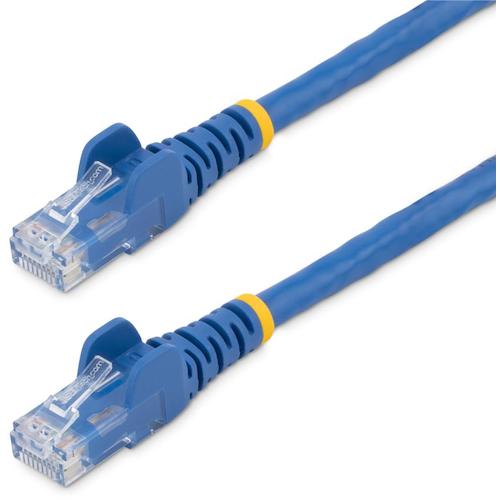 ＳｔａｒＴｅｃｈ　カテゴリ６　ＬＡＮケーブル／１０ｍ／ブルー／ＲＪ４５コネクター／ツメ折れ防止機構付／ＣＡＴ６　N6PATC10MBL　1 袋