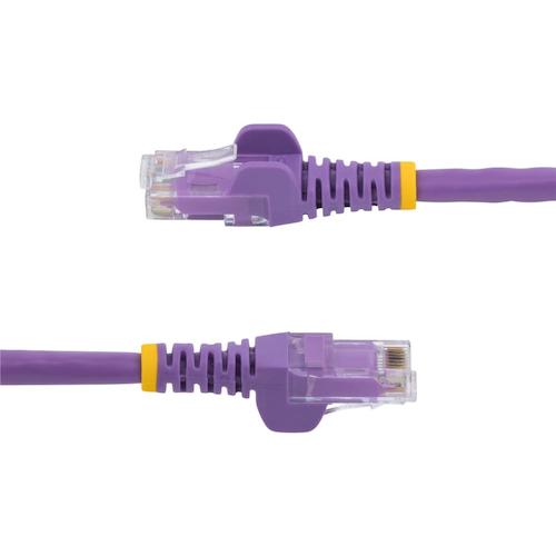 ＳｔａｒＴｅｃｈ　カテゴリ６　ＬＡＮケーブル／３ｍ／パープル／ＲＪ４５コネクター／ツメ折れ防止機構付／ＣＡＴ６　N6PATC3MPL　1 袋