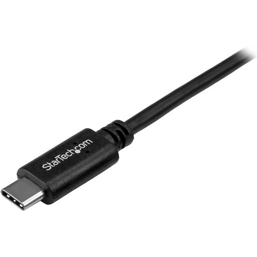 StarTech USB-C 케이블/1m/USB 2.0/480Mbps/Type-C-Type-C/100W/수-수/블랙 USB2CC1M 1봉