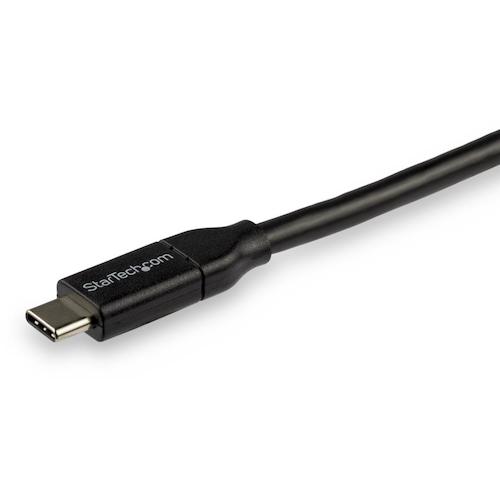 StarTech USB-C 케이블/3m/USB 2.0/480Mbps/Type-C-Type-C/100W/수컷-수컷/블랙 USB2C5C3M 1봉
