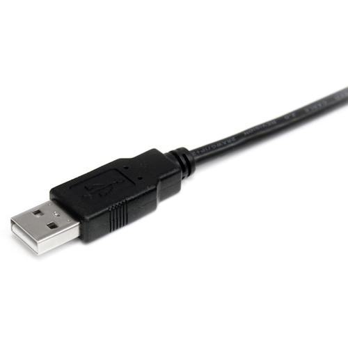 StarTech USB 2.0 Cable / 1m / Type-A - Type-A / 480Mbps / Male-Male / Black / Type A - A USB2AA1M 1 bag