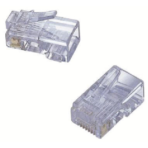ELECOM CAT5E 대응 RJ45 커넥터 요리선 사양/10개 LD-RJ45TY10 1개