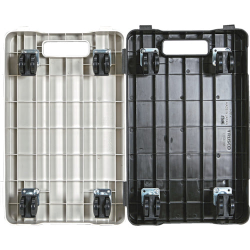 ＴＲＵＳＣＯ　軽量平台車　インテリアキャリー　ブラック　LC-4026BK　1 台