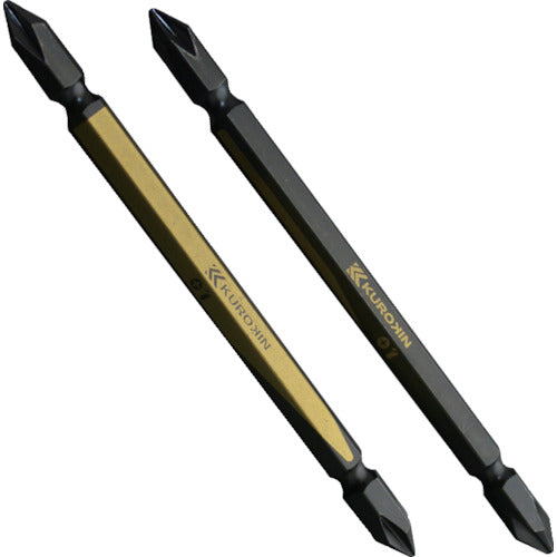 후지 화살 양두 비트(흑금·2개조)+1×110mm 5102-110-BG 1조