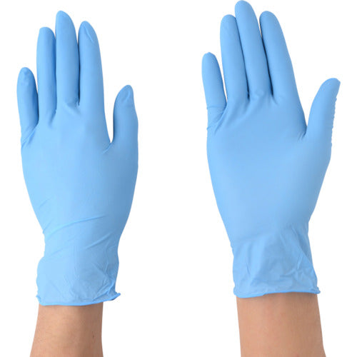 S.T. Model Robe Nitrile Disposable Gloves (Powdered) S Blue NO981 NO981S-B 1 Box
