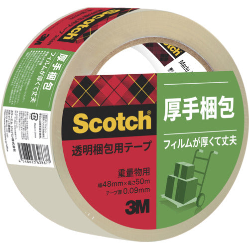 ３Ｍ　透明梱包用テープ３１５ＳＮ　４８ｍｍＸ５０ｍ　重量物梱包用　315SN　1 巻