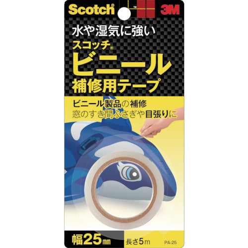 ３Ｍ　スコッチ　ビニール補修用テープ　２５．４ｍｍ×５．０８ｍ　PA-25　1 個