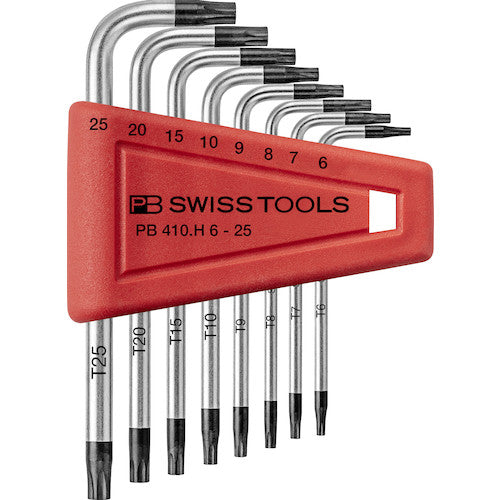 PB Swiss Tools 410H/6-25 L-type hex lobe wrench set 410H6-25 1 S