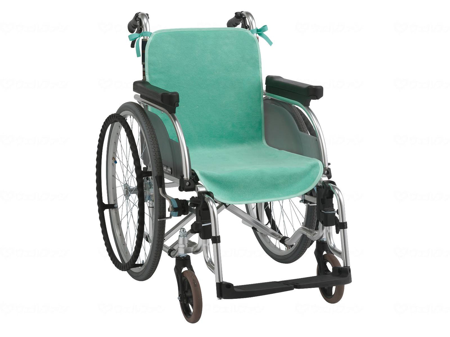 Care Medics Care Cover Waterproof Sheet for Wheelchairs (2 Sheets) Green