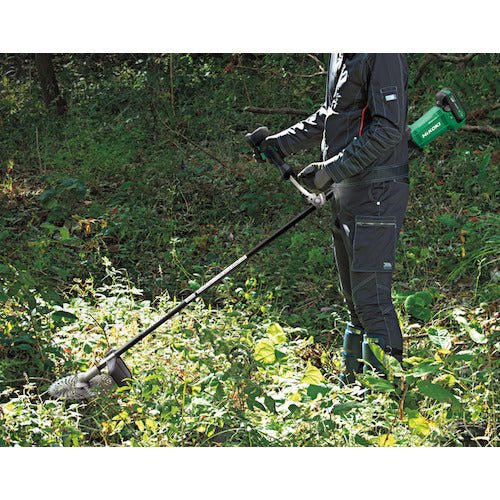 ＨｉＫＯＫＩ　３６Ｖコードレス刈払機　刈刃径２５５ｍｍ　両手ハンドルモデル　新マルチボルトセット　CG36DC(WPZ)　1 台