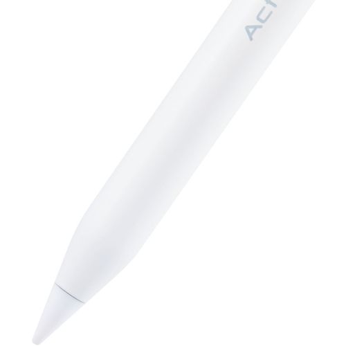 エレコム　タッチペン　充電式　ｉＰａｄ専用　パームリジェクション対応　傾き検知対応　ＵＳＢ−Ｃ　樹脂製ペン先　ホワイト　P-TPACSTAP03WH　1 本