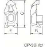京セラ　部品　クランプ　CP-5D　1 個