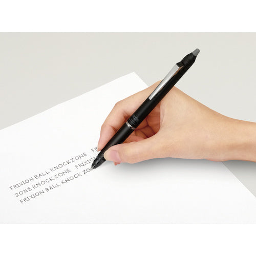 Pilot erasable ballpoint pen, Frixion Ball Knock Zone neutral clear, 0.7mm, LFBKZ-50F-NTC, 1 pen