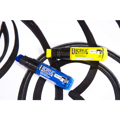 Pebeo Acrylic Marker 4mm Medium Thick Round Black 205836 1 piece