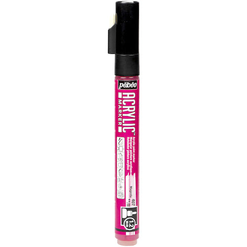 ペベオ　アクリリックマーカー　１．２ｍｍ　細ラウンド　マゼンタ　205707　1 本