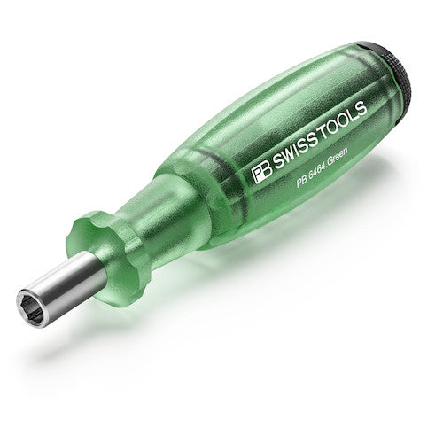 ＰＢスイスツールズ　差替式ビットドライバー　「インサイダー」　グリーン　6464GREEN　1 Ｓ