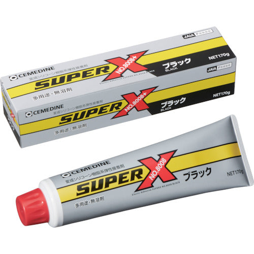 Cemedine Super X8008+ Black (Industrial) 170g AX-249 AX-249 1 bottle