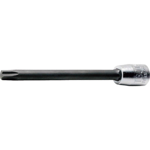 Ko-ken 1/4”(6.35mm) SQ. 토크스 비트 소켓 전장 80mmT30 2025.80-T30KH 1개