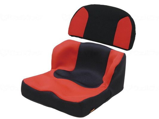 다카노 좌위 유지 쿠션 LAPS+LAPBacks 셋트 레드