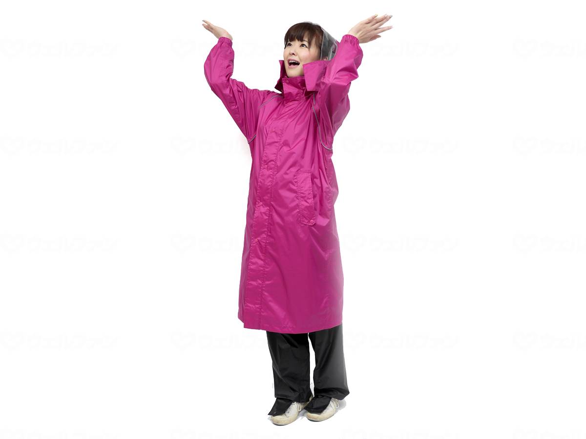 トキワ雨先案内人　ｻｲｸﾙﾚｲﾝｺｰﾄ ﾍﾞﾘｰﾋﾟﾝｸ M+