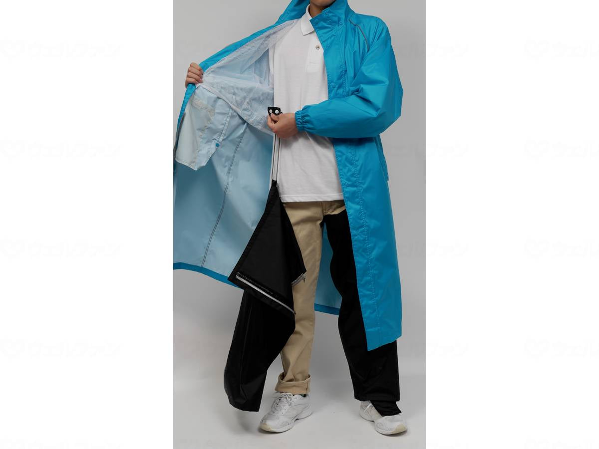 トキワ雨先案内人　ﾚｯｸﾞｶﾊﾞｰ ﾌﾞﾗｯｸ L