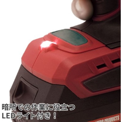 アストロプロダクツ　ＤＣ１８Ｖ充電式１／２ＤＲインパクトレンチセットＩＷ８７６−３５０Ｎ−Ｓ　2005000008764　1 Ｓ