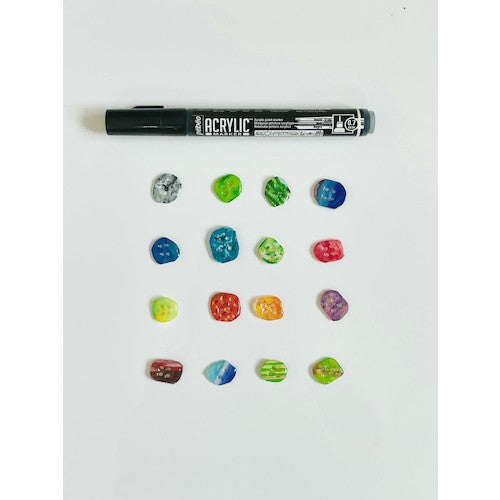 Pebeo Acrylic Marker 0.7mm Extra Fine Round Light Violet 205614 1 pc