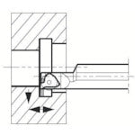 교세라 대내경 깊은 홈 삽입 가공용 홀더 KGIA KGIAR3232B-4 1개