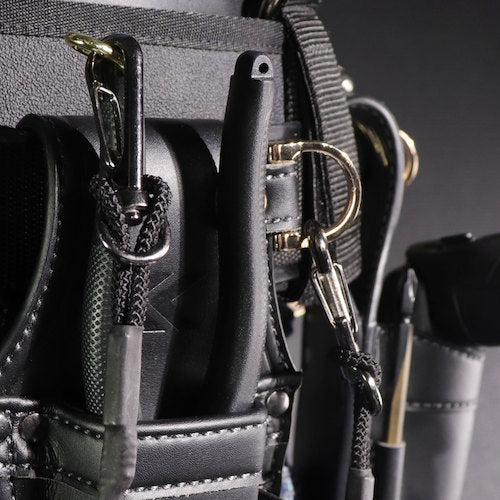 Fujiya Holder 3 Tier (Black Gold) LIGHT PU LEASER SERIES AH-63BG 1 pc