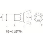 京セラ　部品　ねじ　SB-40125TRN　1 個