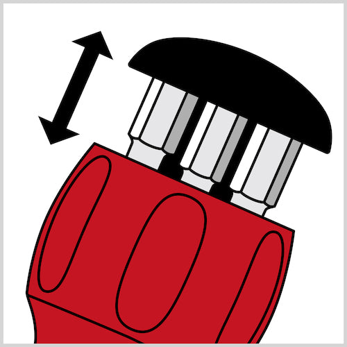 PB Swiss Tools Bit Interchangeable Driver Stubby Insider (BOX) 8453CBB 1 S