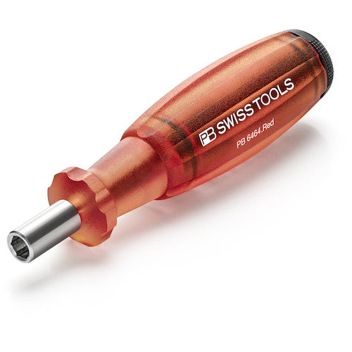 PB 스위스 툴즈 교환식 비트 드라이버 「인사이더」 레드(BOX들이) 6464REDCBB 1 S