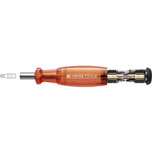 PB 스위스 툴즈 교환식 비트 드라이버 「인사이더」 레드(BOX들이) 6464REDCBB 1 S