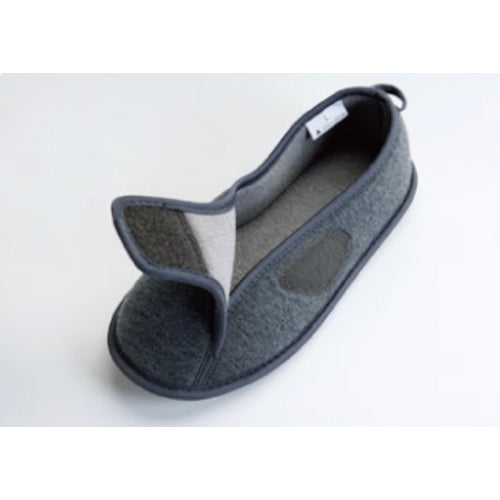 아유미 방재 룸 슈즈(밟기 방지재 내장) 그레이 M(22.0~23.0CM) 46060110031 1 다리