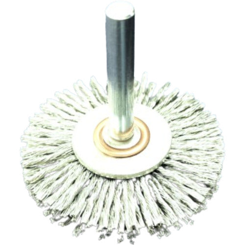 다카시마 산업 축 부착 휠 브러쉬 전동 공구용 휠형 축 부착 브러시 BRH 시리즈 Φ50x6축 WSA-050 1개