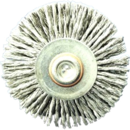 다카시마 산업 축 부착 휠 브러쉬 전동 공구용 휠형 축 부착 브러시 BRH 시리즈 Φ50x6축 WSA-050 1개