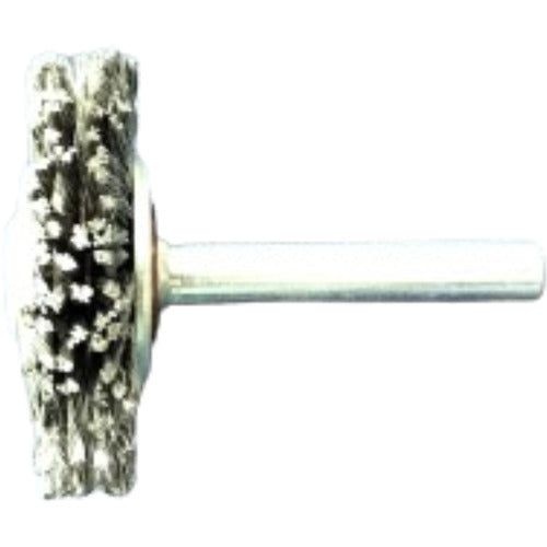 다카시마 산업 축 부착 휠 브러쉬 전동 공구용 휠형 축 부착 브러시 BRH 시리즈 Φ40x6축 WSA-040 1개