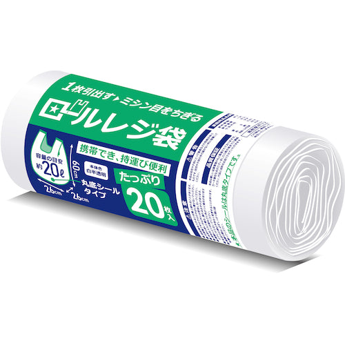 하우스 홀드 롤 타입 레지봉투 20장 RR20 1봉