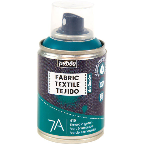 ペベオ　布用水性アクリルスプレー　セタスプレー　１００ｍｌ　エメラルドグリーン　805410　1 本